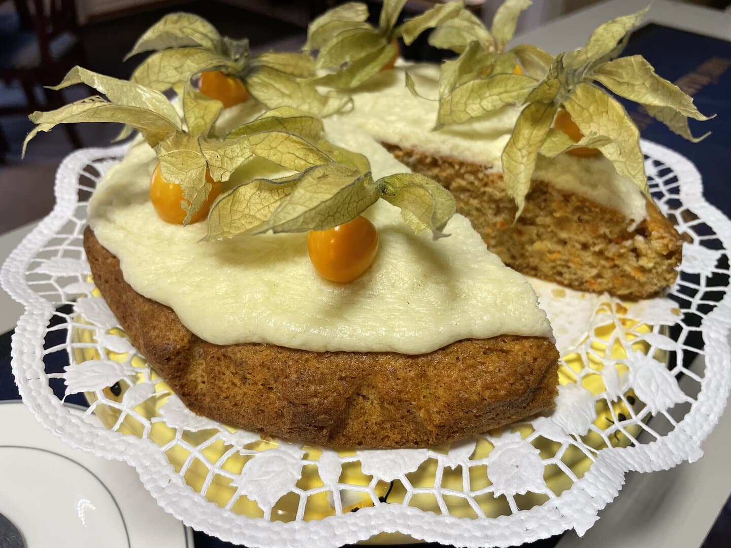 Refreshing lemon cake from Emmaste Teemaja Cafe kitchen